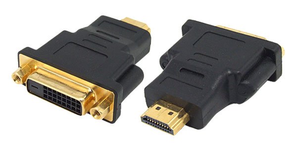 8Ware, DVI-D, to, HDMI, Female, to, Male, Adapter, 