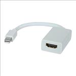 8ware, Mini, DisplayPort, DP, to, HDMI, Cable, 20cm, -, 20, pins, Male, to, Female, 1080P, Adapter, Converter, for, Macbook, Pro, Air, iMac, M, 