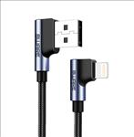 8Ware, Premium, 1m, Apple, Certified, 90, Degree, Angle, USB, Lightning, Data, Sync, Fast, Charging, Cable, for, iPhone, X, XS, XR, Max, 8, 7, 