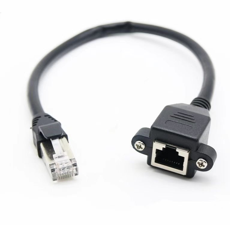 8Ware, RJ45, Male, to, Female, Cat5e, Network/, Ethernet, Cable, 2m, Green, -, Standard, network, extension, cable, 