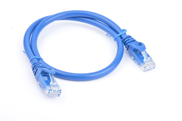 8Ware, Cat6a, UTP, Ethernet, Cable, 25cm, SnaglessÂ Blue, 