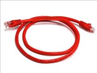 8Ware, Cat6a, UTP, Ethernet, Cable, 25cm, SnaglessÂ Red, 