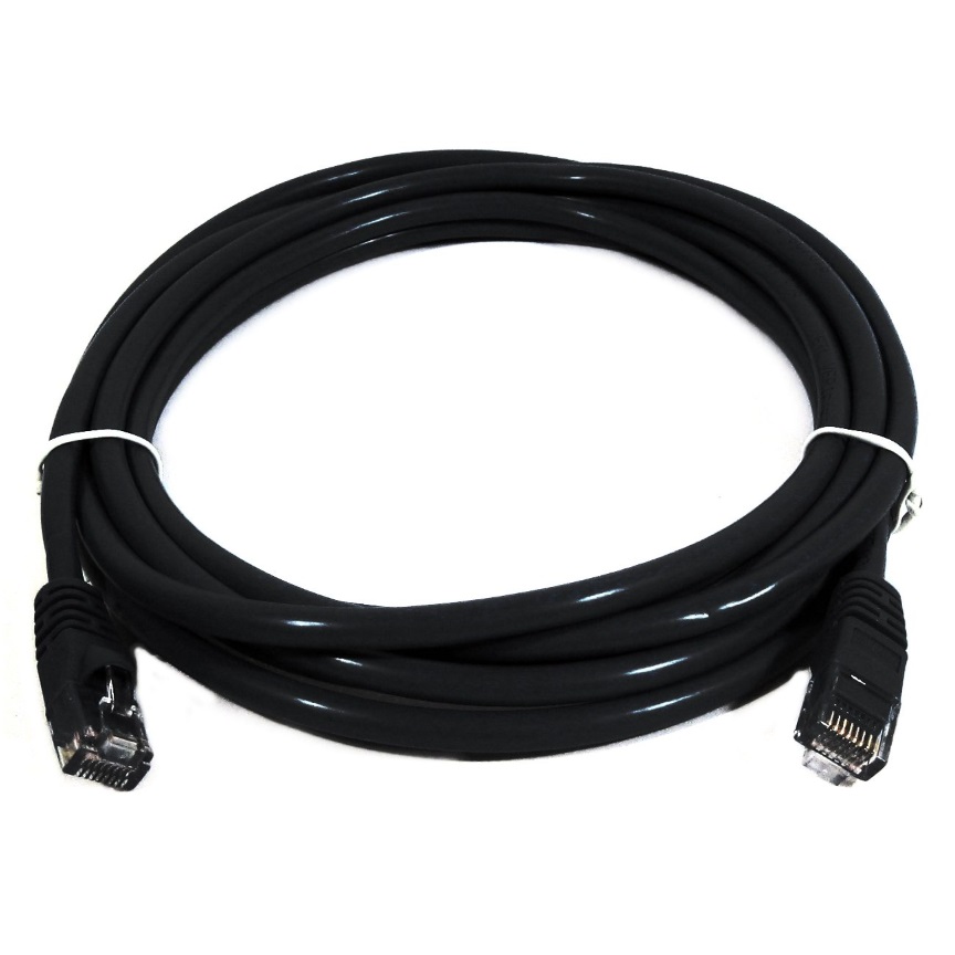 Cables/8ware: 8Ware, Cat6a, UTP, Ethernet, Cable, 0.5m, (50cm), SnaglessÂ Black, 