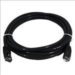 8Ware, Cat6a, UTP, Ethernet, Cable, 0.5m, (50cm), SnaglessÂ Black, 