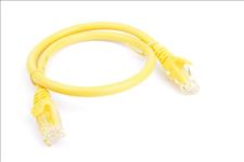 8Ware, Cat6a, UTP, Ethernet, Cable, 0.5m, (50cm), SnaglessÂ Yellow, 