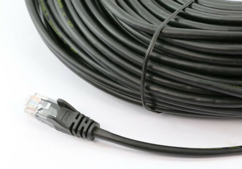Cables/8ware: 8Ware, Cat6a, UTP, Ethernet, Cable, 15m, Snagless, Black, 