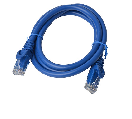 Cables/8ware: 8Ware, Cat6a, UTP, Ethernet, Cable, 1m, SnaglessÂ Blue, 