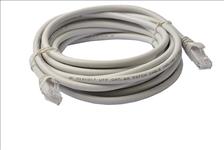 8Ware, Cat6a, UTP, Ethernet, Cable, 20m, SnaglessÂ Grey, 