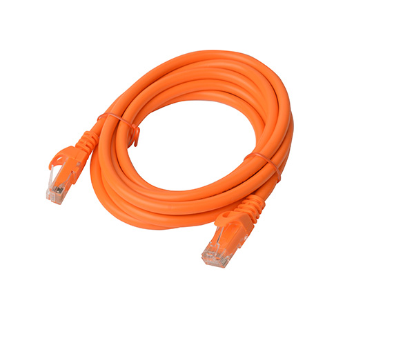 Cables/8ware: 8Ware, Cat6a, UTP, Ethernet, Cable, 2m, SnaglessÂ Orange, Suitable, for, networks, running, at, 10Mbps, 100Mbps, or, 1000Mbp, 