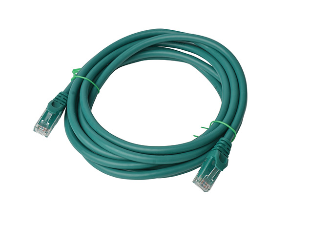 Cables/8ware: 8Ware, Cat6a, UTP, Ethernet, Cable, 3m, SnaglessÂ Green, 
