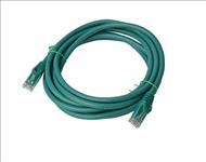 8Ware, Cat6a, UTP, Ethernet, Cable, 3m, SnaglessÂ Green, 