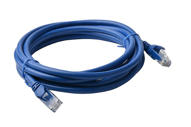 Cables/8ware: 8Ware, Cat, 6a, UTP, Ethernet, Cable, Snagless, -, 7m, Blue, LS, 