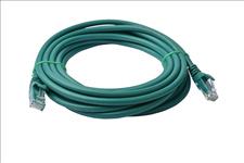 8Ware, Cat, 6a, UTP, Ethernet, Cable, Snagless, -, 7m, Green, LS, 
