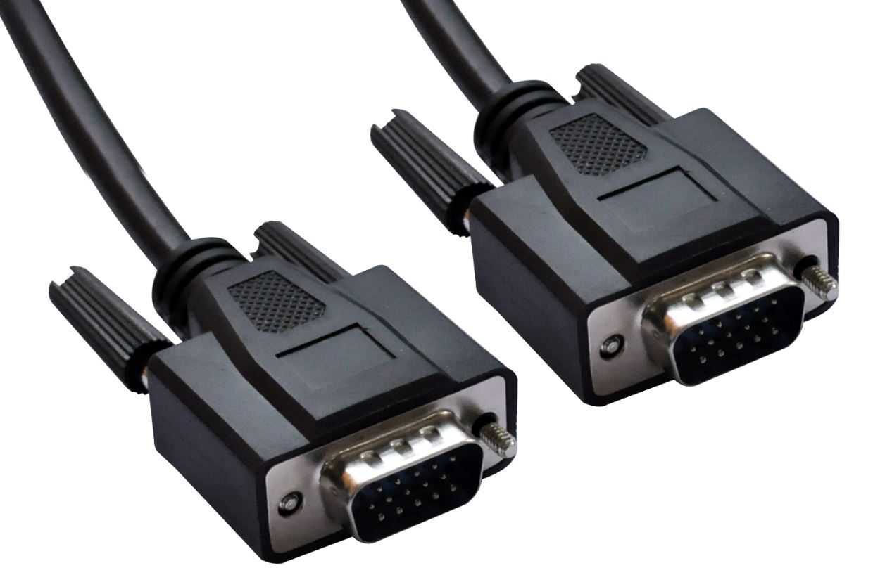 8Ware, VGA, Monitor, Cable, 15m, HD15, pin, Male, to, Male, with, Filter, UL, Approved, 