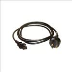 8ware, AU, Power, Lead, Cord, Cable, 2m, -, 3-Pin, to, Cloverleaf, Plug, ICE, 320-C5, Mickey, Type, Black, 240V, 7.5A, 3, core, for, Notebook/, 