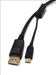 8Ware, USB, Type-C, to, Display, Port, DP, Adapter, 2m, Male, to, Male, Black, 