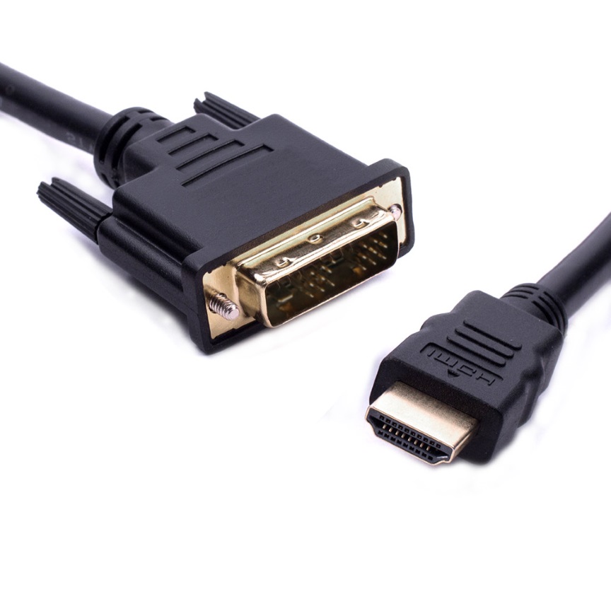 8Ware, High, Speed, HDMI, to, DVI-D, Cable, 1.8m, Male, to, Male, 