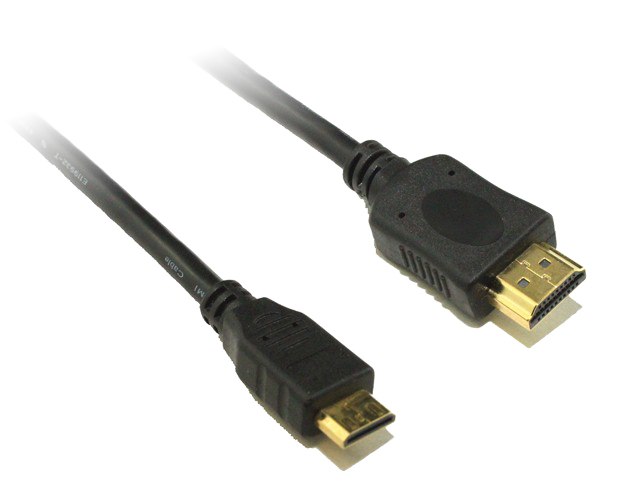 8Ware, Mini, HDMI, to, High, Speed, HDMI, Cable, 3m, Male, to, Male, 