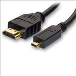 8Ware, Micro, HDMI, to, High, Speed, HDMI, Cable, 1.5m, with, Ethernet, Male, to, Male, 