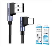 8Ware, Premium, 1m, Samsung, Certified, 90, Degree, Angle, USB, Type, C, Data, Sync, Fast, Charging, Cable, For, Samsung, Huawei, Google, LG, 