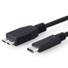 8Ware, USB, 3.1, Cable, 1m, Type-C, to, Micro, B, Male, to, Male, Black, 10Gbps, 