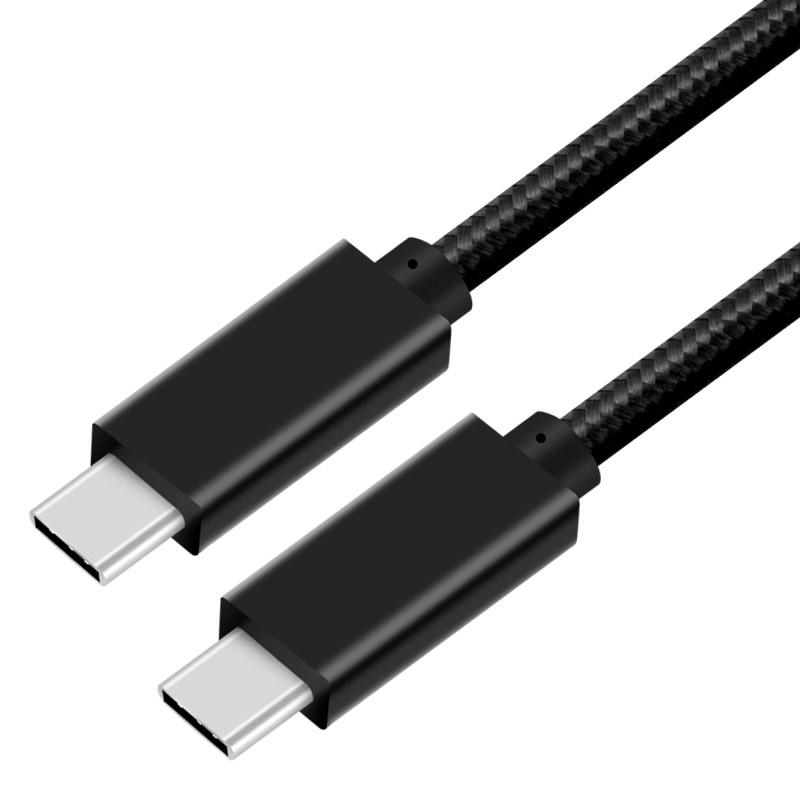 Cables/Astrotek: Astrotek, USB, C, cable, Male, to, Male, 3.1v, Gen., 2, support, 10G, Nickle, plating, with, Nylon, sleeve, 