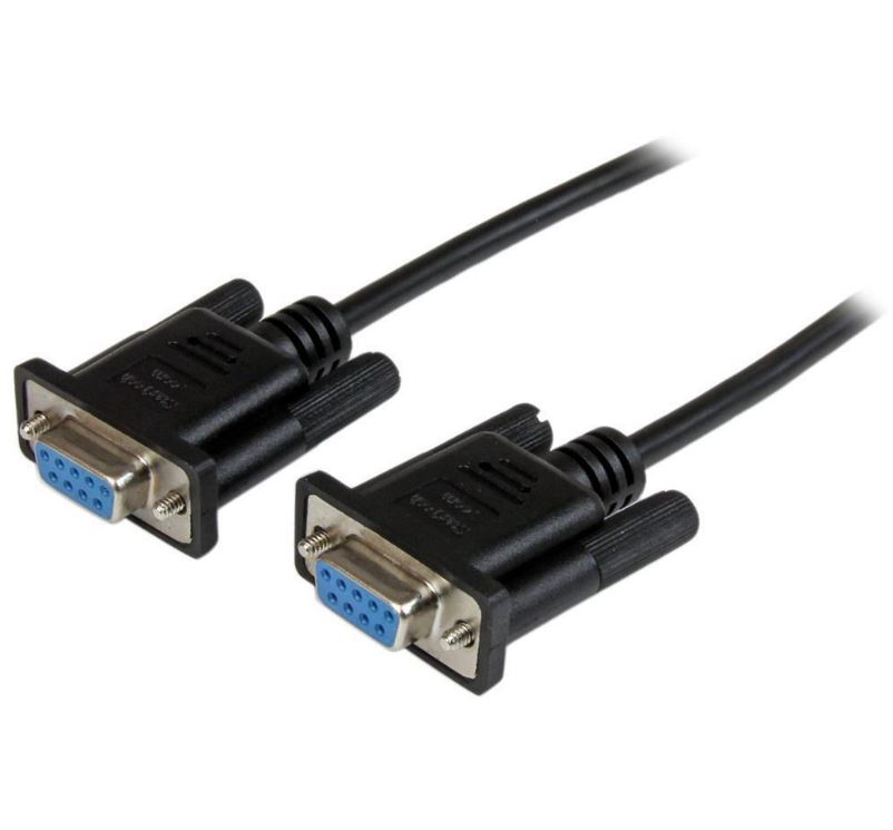 Cables/Astrotek: Astrotek, 3m, Serial, RS232, Null, Modem, Cable, -, DB9, Female, to, Female, 7C, 30AWG-Cu, Molded, Type, Wired, crossover, for, data, transf, 