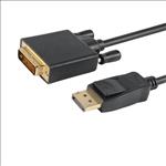 Astrotek, DisplayPort, DP, to, DVI-D, Male, to, Male, Cable, 2m, 24+1, Gold, plated, Supports, video, resolutions, up, to, 1920x1200/1080, 
