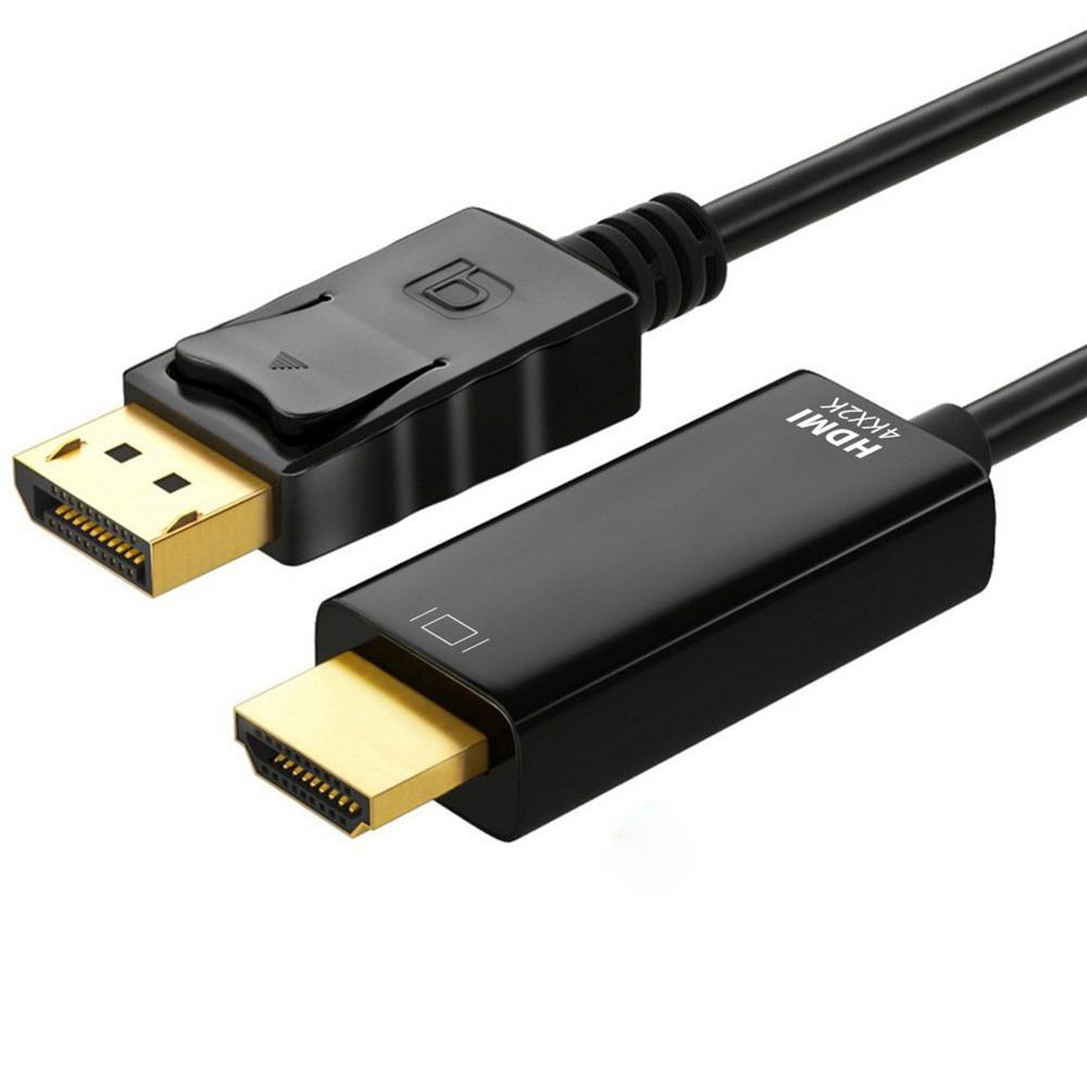 Astrotek, DisplayPort, DP, Male, to, HDMI, Male, Cable, 4K, Resolution, For, Laptop, PC, to, Monitor, Projector, HDTV, Video, Cable, 1M, 