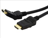 Astrotek, HDMI, Cable, 2m, -, v1.4, 19, pins, Type, A, Male, to, Male, 180, Degree, Swivel, Type, 30AWG, Gold, Plated, Nylon, sleeve, RoHS, ~CB, 