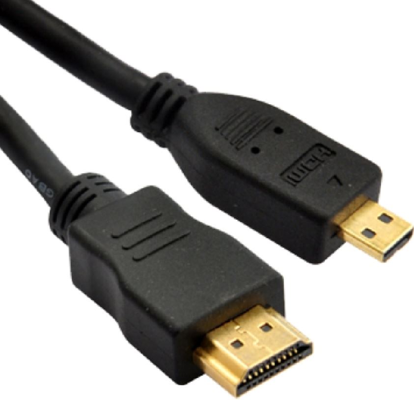 Astrotek, HDMI, to, Micro, HDMI, Cable, 3m, -, 1.4v, 19, pins, A, Male, to, D, Male, 34AWG, OD4.2mm, Gold, Plated, RoHS, LS, 