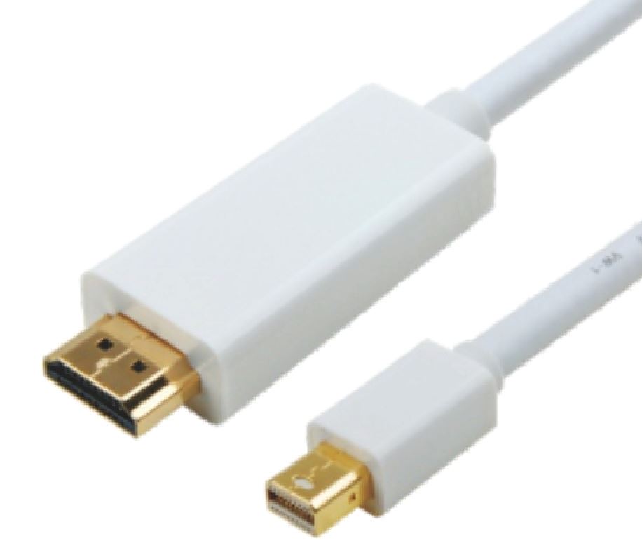 Astrotek, Mini, DisplayPort, DP, to, HDMI, Cable, 2m, -, 20, pins, Male, to, 19, pins, Male, Gold, plated, RoHS, 