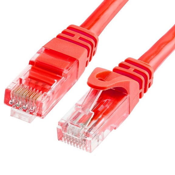 Cables/Astrotek: Astrotek, CAT6, Cable, 25cm/0.25m, -, Red, Color, Premium, RJ45, Ethernet, Network, LAN, UTP, Patch, Cord, 26AWG-CCA, PVC, Jacket, 