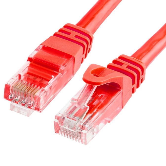 Cables/Astrotek: Astrotek, CAT6, Cable, 1m, -, Red, Color, Premium, RJ45, Ethernet, Network, LAN, UTP, Patch, Cord, 26AWG-CCA, PVC, Jacket, 