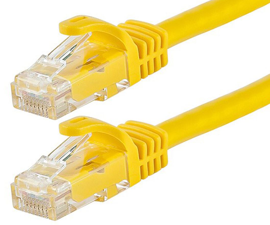 Cables/Astrotek: Astrotek, CAT6, Cable, 25cm/0.25m, -, Yellow, Color, Premium, RJ45, Ethernet, Network, LAN, UTP, Patch, Cord, 26AWG-CCA, PVC, Jacket, 