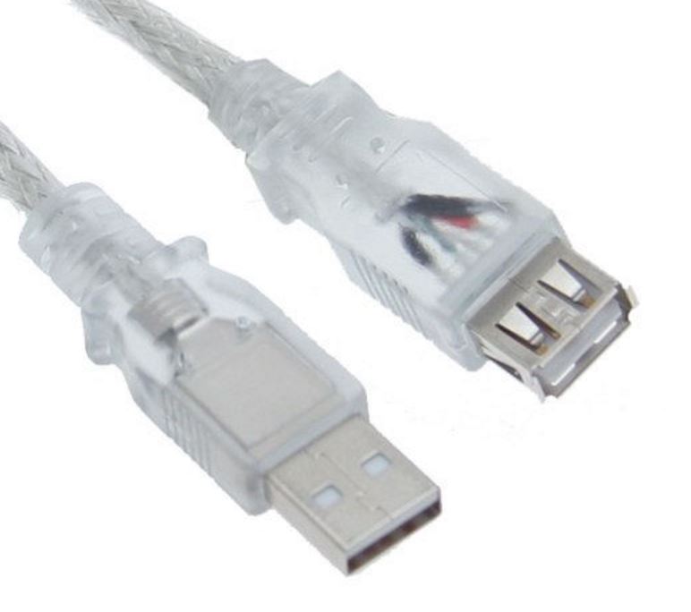 Astrotek, USB, 2.0, Extension, Cable, 3m, -, Type, A, Male, to, Type, A, Female, Transparent, Colour, RoHS, 