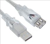 Astrotek, USB, 2.0, Extension, Cable, 3m, -, Type, A, Male, to, Type, A, Female, Transparent, Colour, RoHS, 