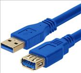 Astrotek, USB, 3.0, Extension, Cable, 3m, -, Type, A, Male, to, Type, A, Female, Blue, Colour, 