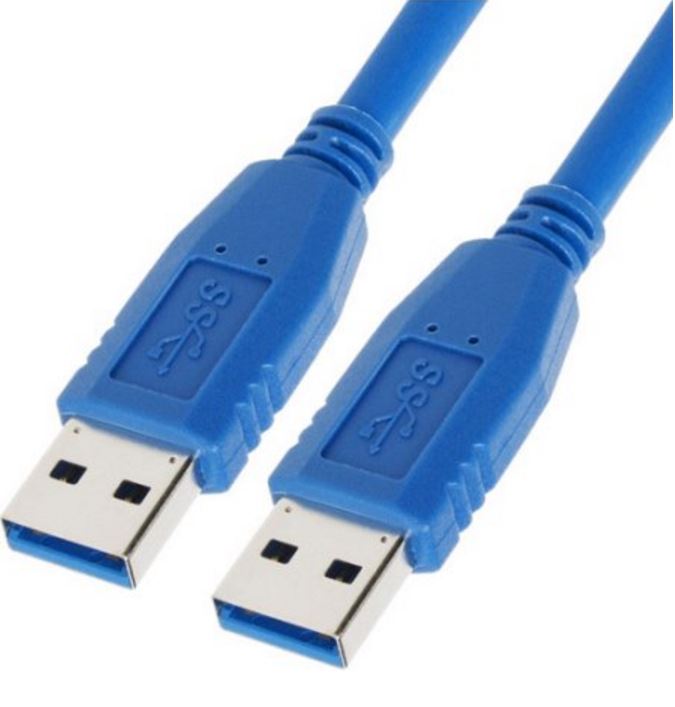 Astrotek, USB, 3.0, Cable, 2m, -, Type, A, Male, to, Type, A, Male, Blue, Colour, 