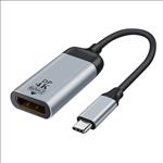 Astrotek, 15cm, USB-C, to, DP, DisplayPort, Male, to, Female, Adapter, Converter, 8K@60Hz, 4K@60Hz, for, iPad, Pro, Macbook, Air, Samsung, 