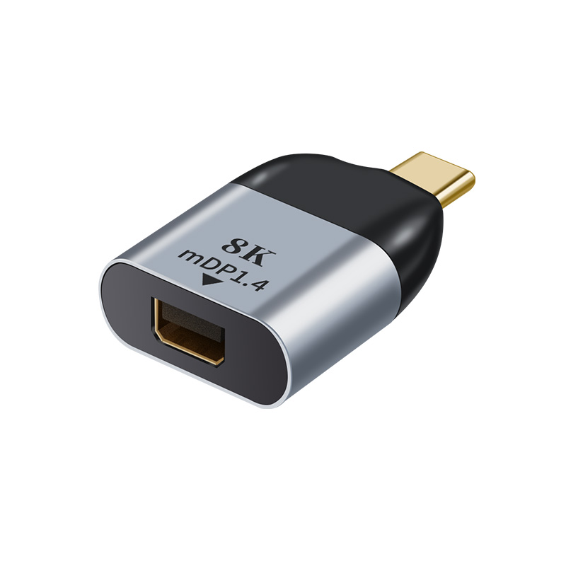 Astrotek, USB-C, to, Mini, DP, DisplayPort, Male, to, female, adapter, support, 8K@60Hz, 4K@60Hz, for, iPad, Pro, Macbook, Air, Samsung, Ga, 