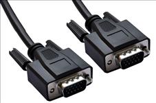 Astrotek, VGA, Cable, 3m, -, 15, pins, Male, to, 15, pins, Male, for, Monitor, PC, Molded, Type, Black, ~CBDB15SVGA3M, 