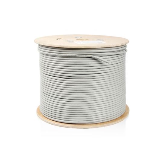 Astrotek, CAT6, FTP, Cable, 305m, Roll, -, Grey, White, Full, 0.55mm, Copper, Solid, Wire, Ethernet, LAN, Network, 23AWG, 0.55cu, Solid, 2x4, 