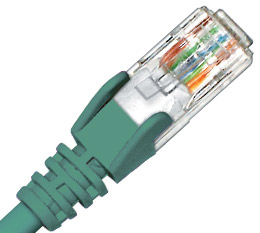 Connectland, 3M, Cat6, Green, Green, Patch, Lead, RJ45, 