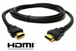 Cabac, HDMI, Cable, 50cm, /, 0.5m, -, V1.4, 19pin, M-M, Male, to, Male, Gold, Plated, 3D, 1080p, Full, HD, High, S, with, Ethernet, -, CBAT-HDMI, 