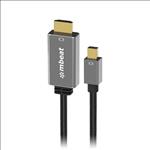 mbeat, Tough, Link, 1.8m, Mini, DisplayPort, to, HDMI, Cable, -, Space, Grey, 