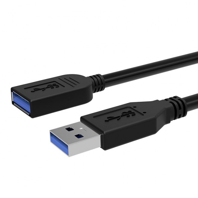 Simplecom, CA305, 0.5M, USB, 3.0, SuperSpeed, Extension, Cable, Insulation, Protected, 50CM, 