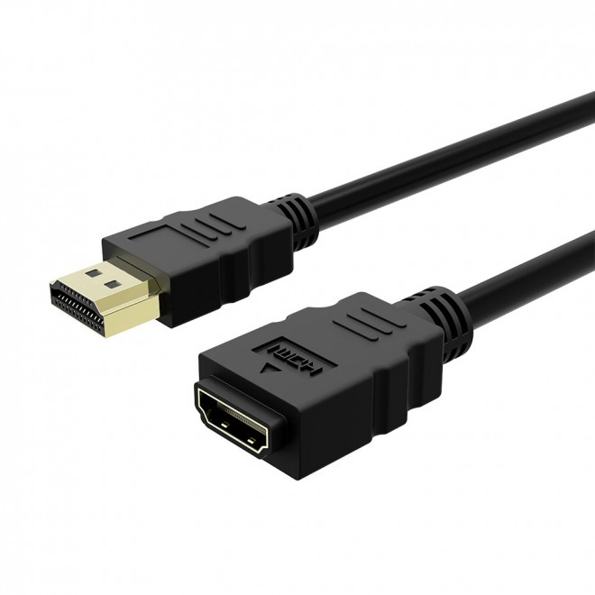 Simplecom, CAH310, 1.0M, High, Speed, HDMI, Extension, Cable, UltraHD, M/F, (3.3ft), 