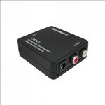 Simplecom, CM121, Digital, Optical, Toslink, and, Coaxial, to, Analog, RCA, Audio, Converter, 