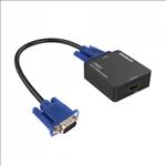 Simplecom, CM201, Full, HD, 1080p, VGA, to, HDMI, Converter, with, Audio, 